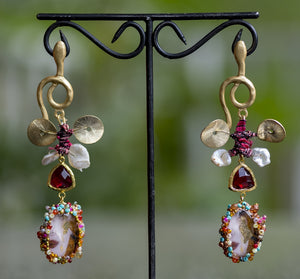 Handmade jewelry; jewelry store; made in Italy; painting; Gustav Klimt
