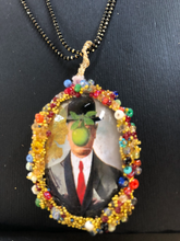 Load image into Gallery viewer, Sizable Necklace with Magritte&#39;s Masterpiece | Fruity
