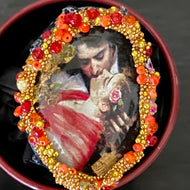 Kiss, Ring, Handmade, Made in Italy, Handcrafted, Jewels , The Kiss, Carolus Duran, Art History, CriCri Créations Poétiques