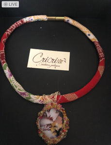 Japanese Necklace with Gold Paper | Peerless