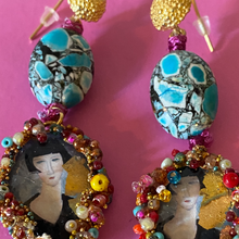 Load image into Gallery viewer, CriCri Créations Poétiques, earrings
