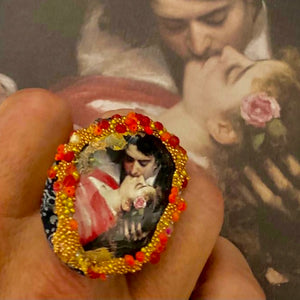 "The Kiss" of Carolus Duran | Art History Rings